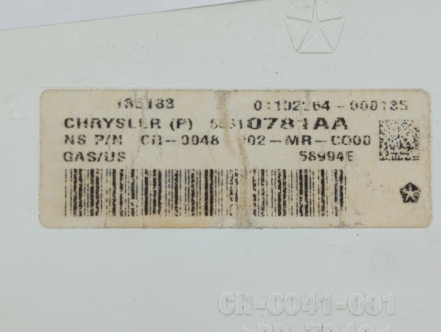 2018 Dodge Journey Instrument Cluster Speedometer Gauges Fits OEM Used Auto Parts - Oemusedautoparts1.com