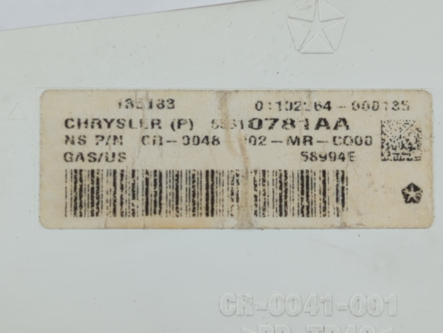 2018 Dodge Journey Instrument Cluster Speedometer Gauges Fits OEM Used Auto Parts - Oemusedautoparts1.com