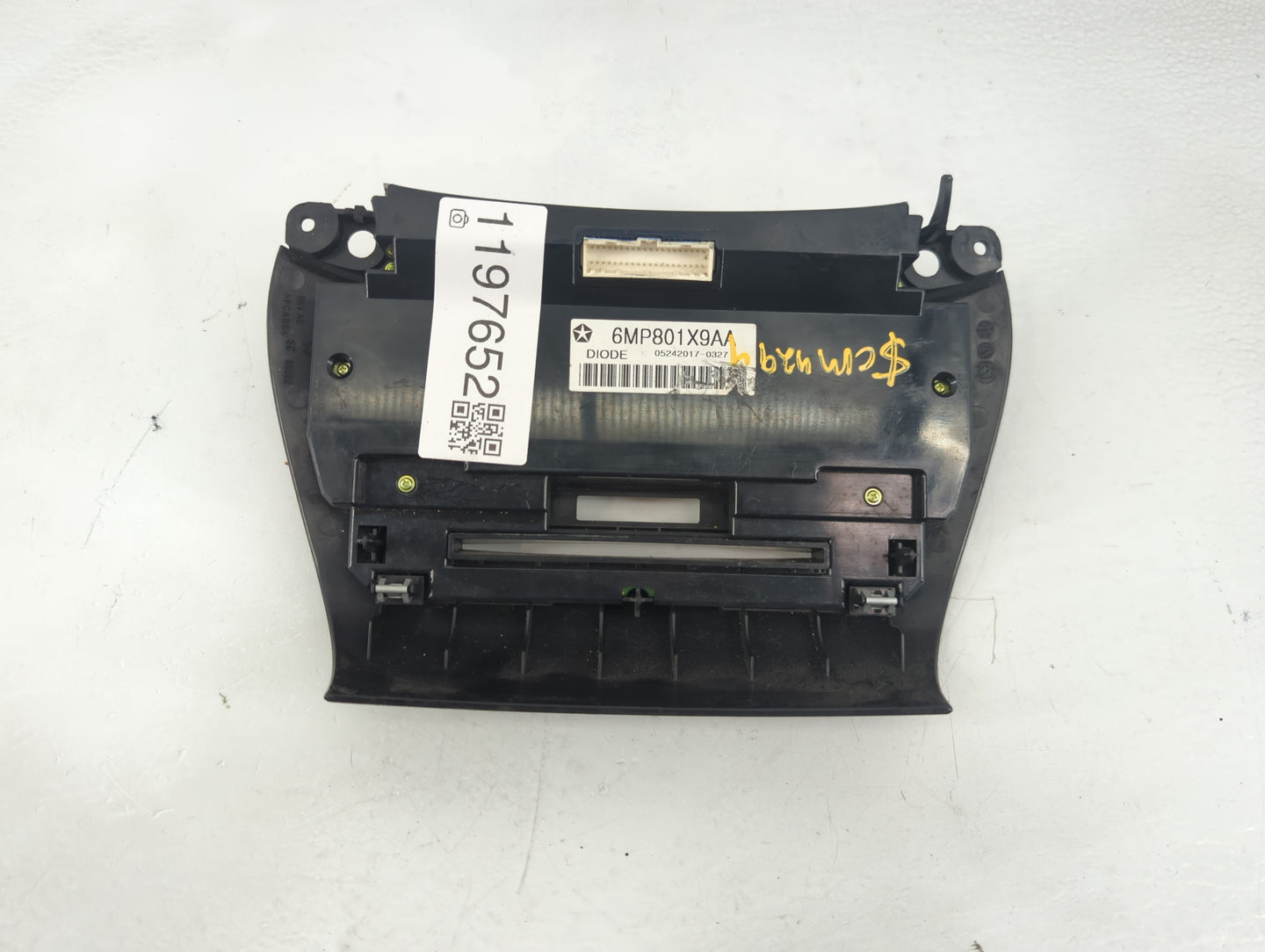 2018-2020 Dodge Journey Climate Control Module Temperature AC/Heater Replacement P/N:6MP801X9AA Fits Fits 2018 2019 2020 OEM