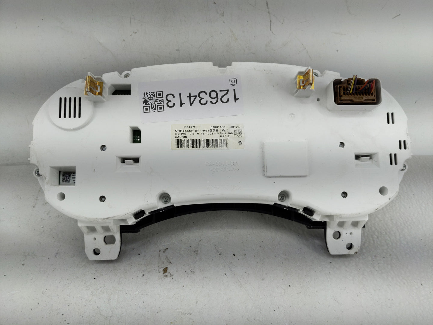 2018 Dodge Journey Instrument Cluster Speedometer Gauges P/N:68310782AA Fits OEM Used Auto Parts - Oemusedautoparts1.com