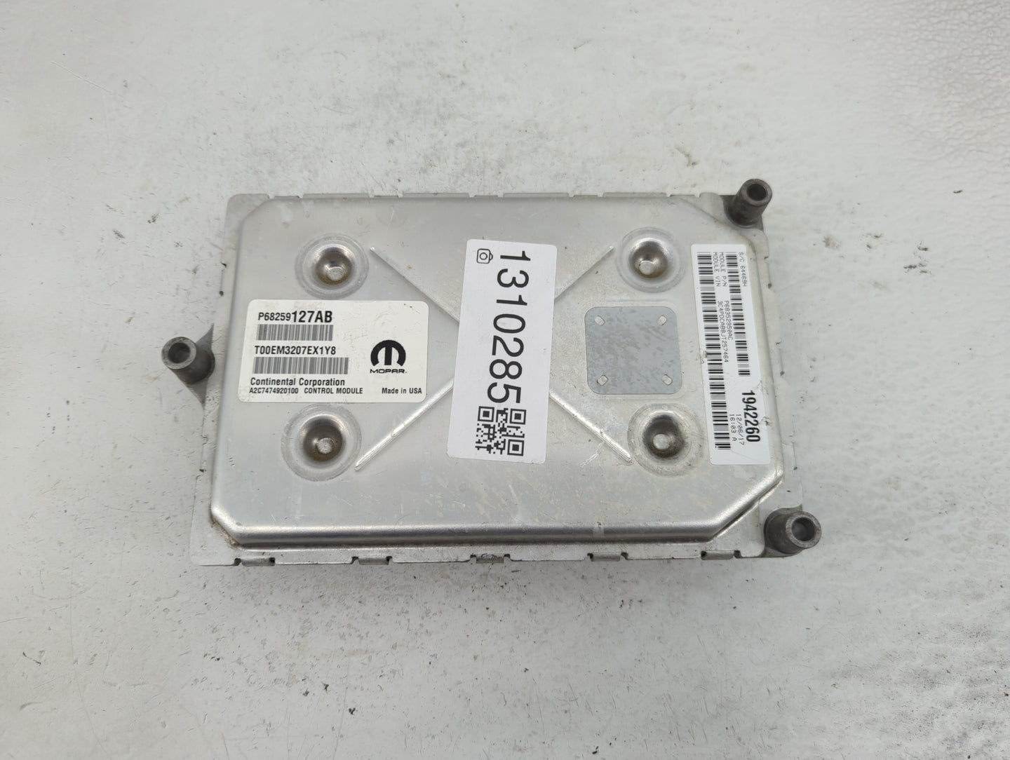 2016-2020 Dodge Journey PCM Engine Control Computer ECU ECM PCU OEM P/N:P68352950AC P68259127AB Fits Fits 2016 2017 2018 201