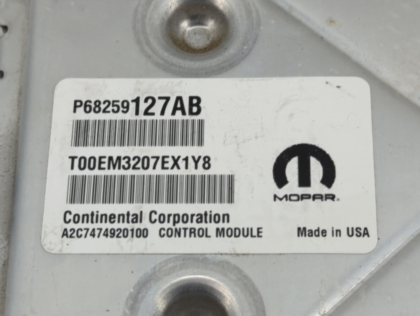 2016-2020 Dodge Journey PCM Engine Control Computer ECU ECM PCU OEM P/N:P68352950AC P68259127AB Fits Fits 2016 2017 2018 201