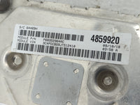 2016-2019 Dodge Journey PCM Engine Control Computer ECU ECM PCU OEM P/N:P68259135AB Fits Fits 2016 2017 2018 2019 OEM Used A