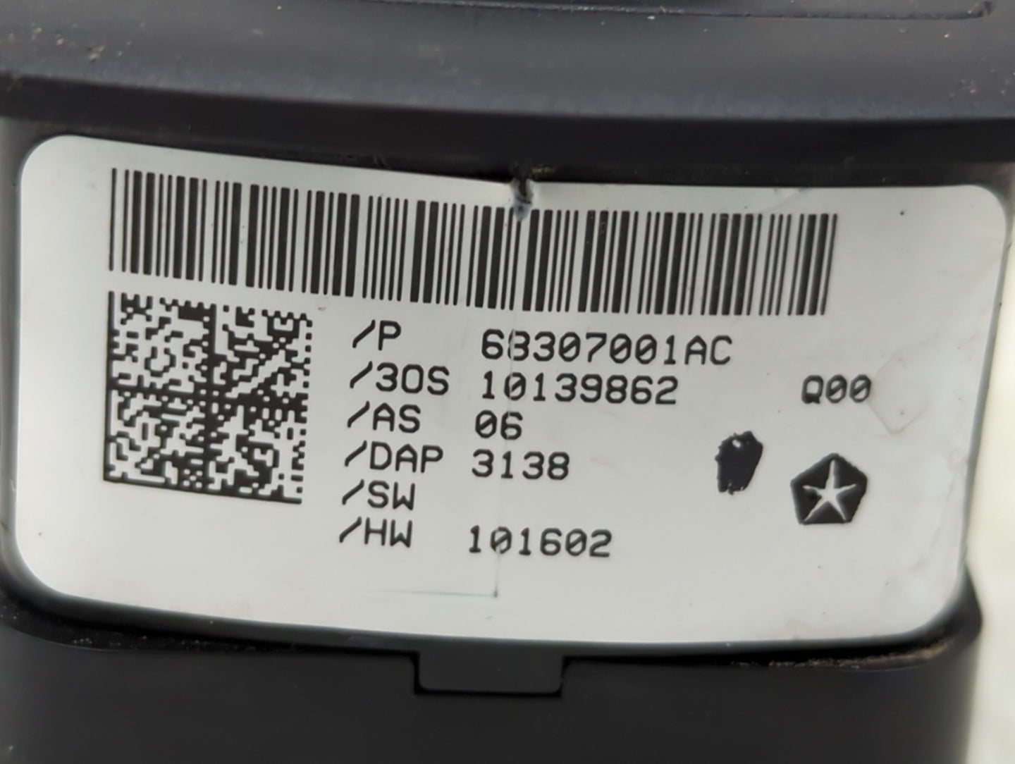 2018-2020 Dodge Journey Master Power Window Switch Replacement Driver Side Left P/N:68307001AC Fits Fits 2018 2019 2020 OEM 