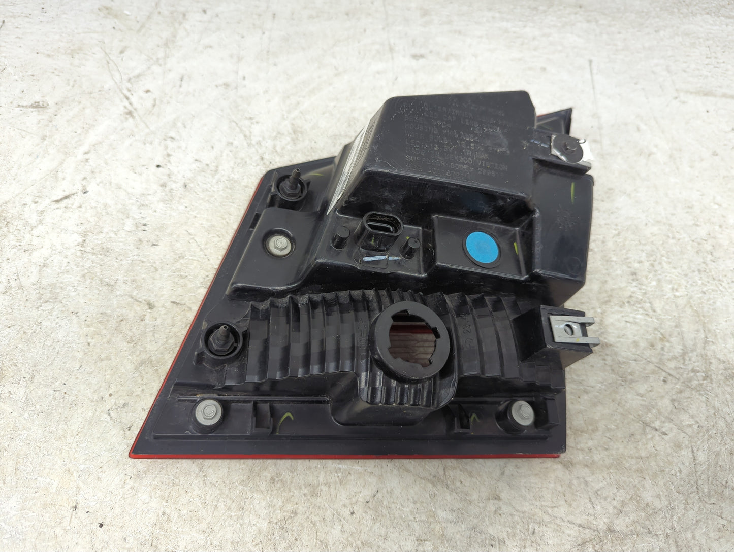 2018 Dodge Journey Tail Light Assembly Driver Left OEM P/N:68078517AE Fits OEM Used Auto Parts - Oemusedautoparts1.com