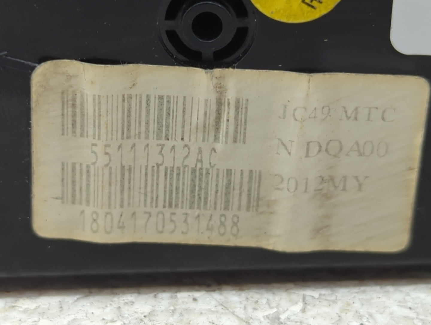 2018 Dodge Journey Climate Control Module Temperature AC/Heater Replacement P/N:55111312AC Fits Fits 2000 2001 2002 OEM Used
