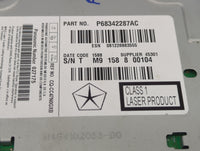 2018-2020 Dodge Journey Radio AM FM Cd Player Receiver Replacement P/N:P68342287AC Fits Fits 2018 2019 2020 OEM Used Auto Pa
