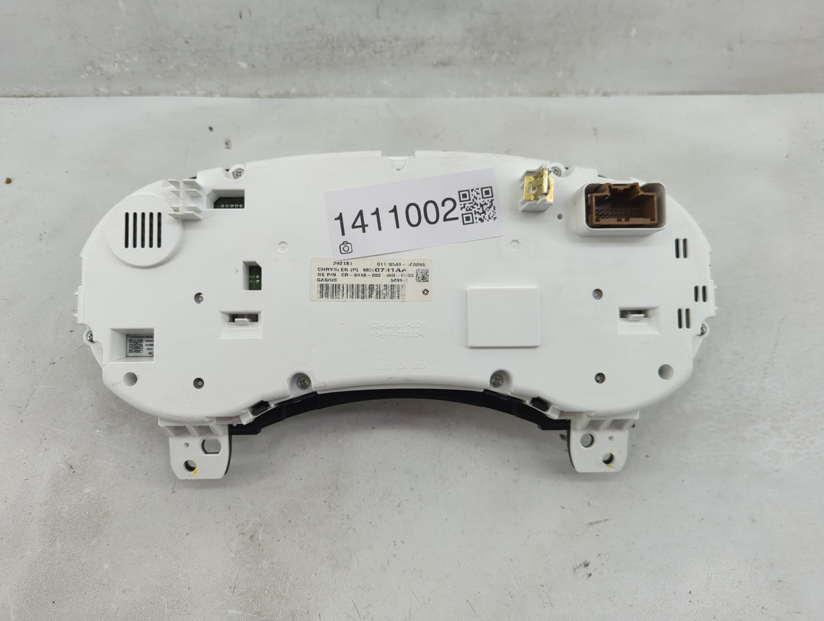 2017 Dodge Journey Instrument Cluster Speedometer Gauges P/N:68310781AA Miles: Fits OEM Used Auto Parts - Oemusedautoparts1.