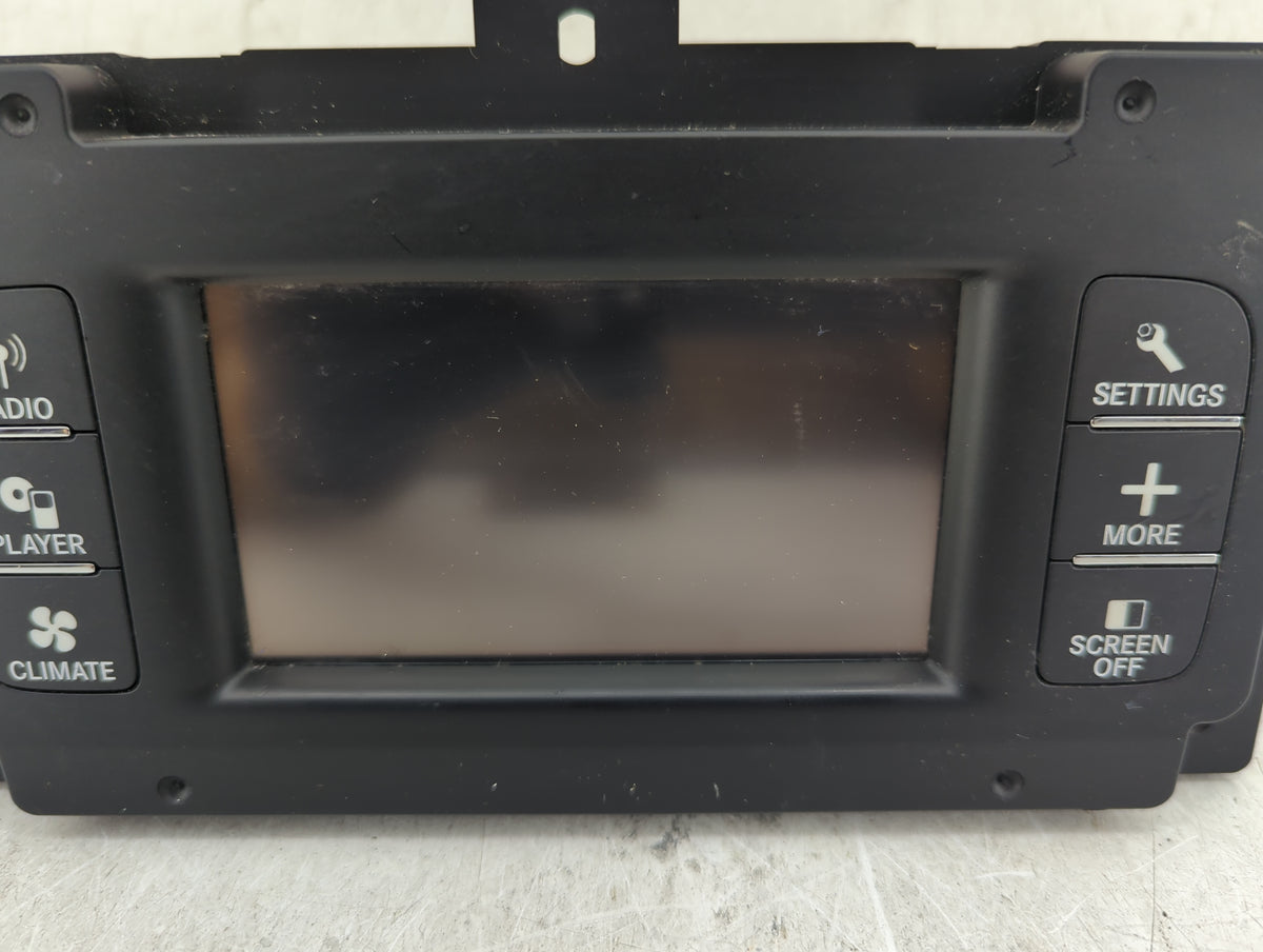 2018 Dodge Journey Information Radio Display Screen 1421265 - Oemusedautoparts1.com