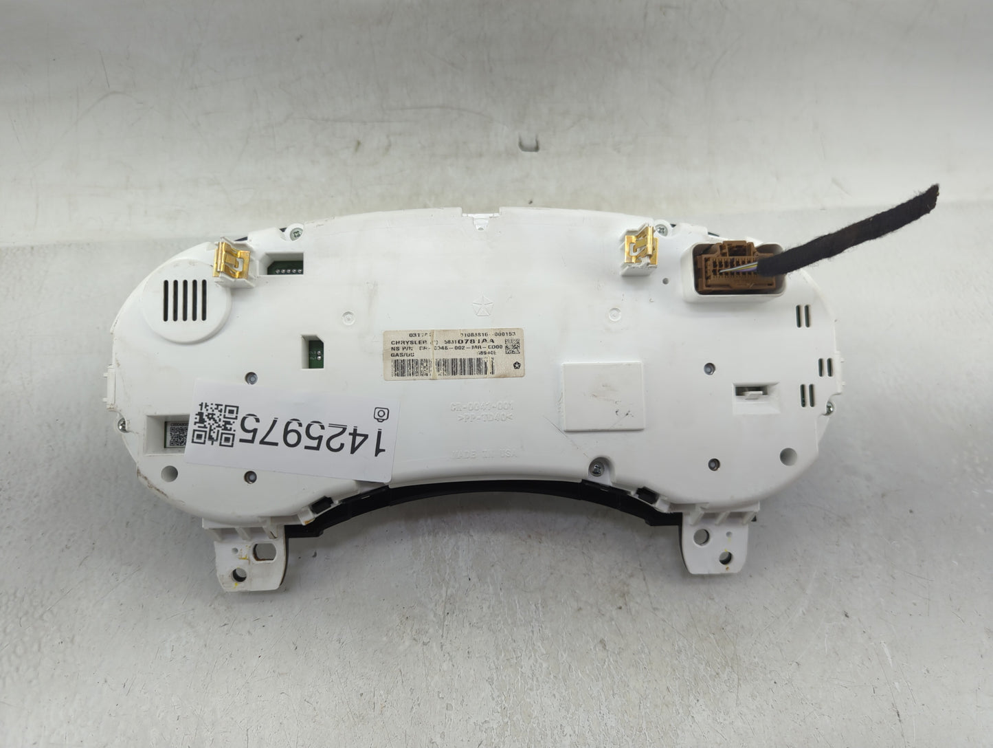 2018 Dodge Journey Instrument Cluster Speedometer Gauges P/N:56010781AA P56046799AH Fits OEM Used Auto Parts - Oemusedautopa
