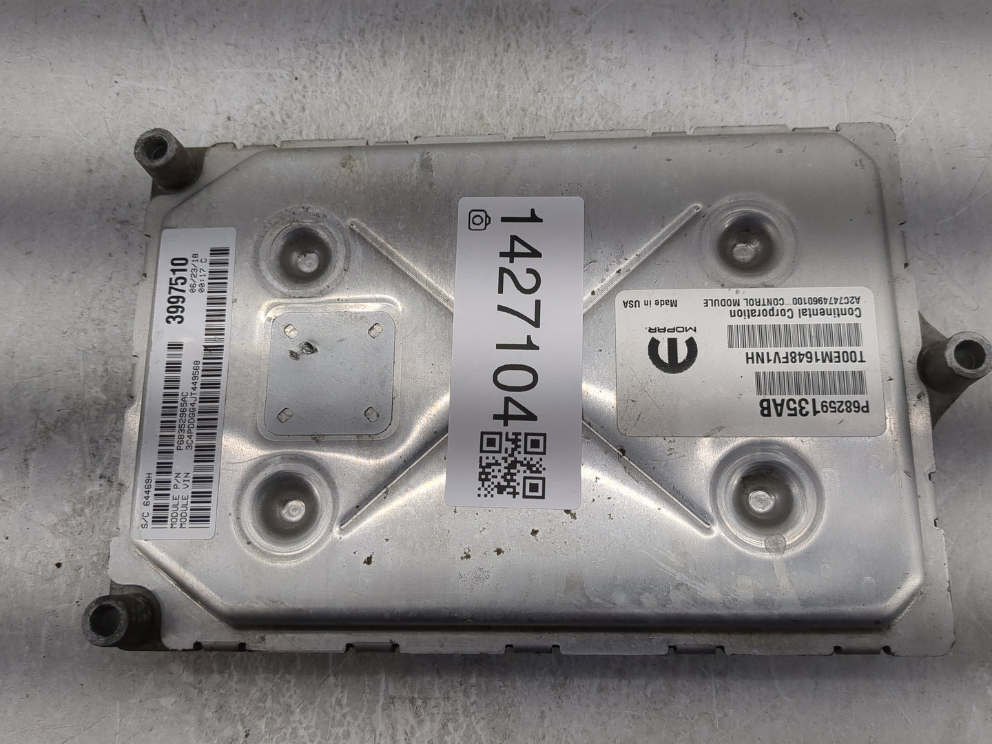 2016-2019 Dodge Journey PCM Engine Control Computer ECU ECM PCU OEM P/N:P68259135AB A2C7474960100 Fits Fits 2016 2017 2018 2