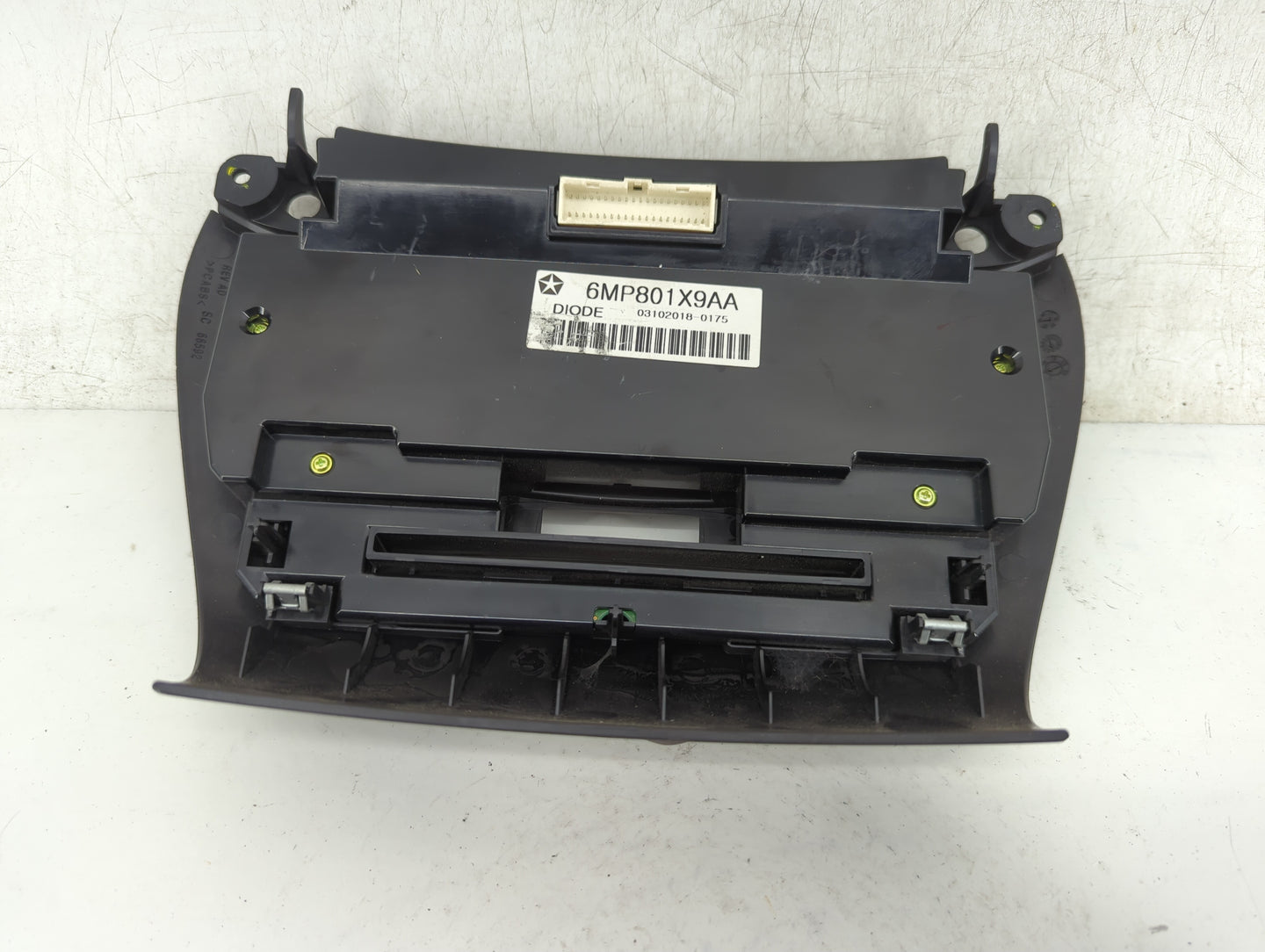 2018-2020 Dodge Journey Climate Control Module Temperature AC/Heater Replacement P/N:6MP801X9AA Fits Fits 2018 2019 2020 OEM