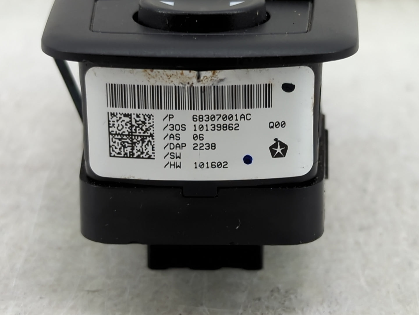 2011-2019 Dodge Journey Master Power Window Switch Replacement Driver Side Left P/N:68307001AC Fits OEM Used Auto Parts - Oe