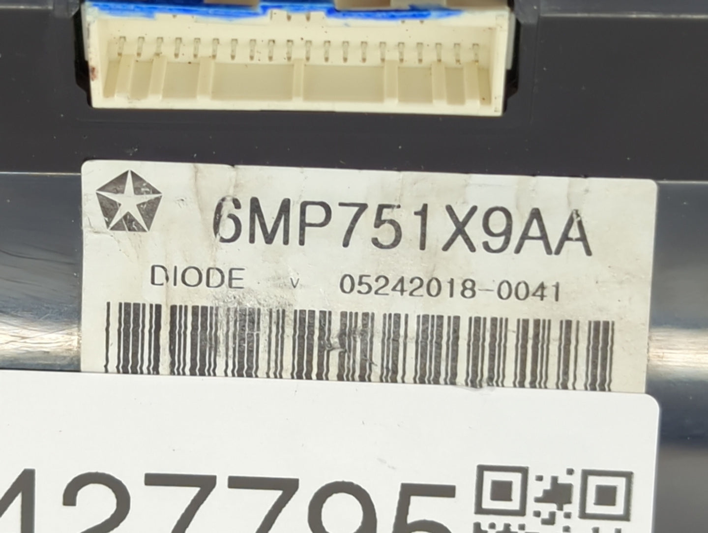 2018-2020 Dodge Journey Climate Control Module Temperature AC/Heater Replacement P/N:6MP751X9AA Fits Fits 2018 2019 2020 OEM