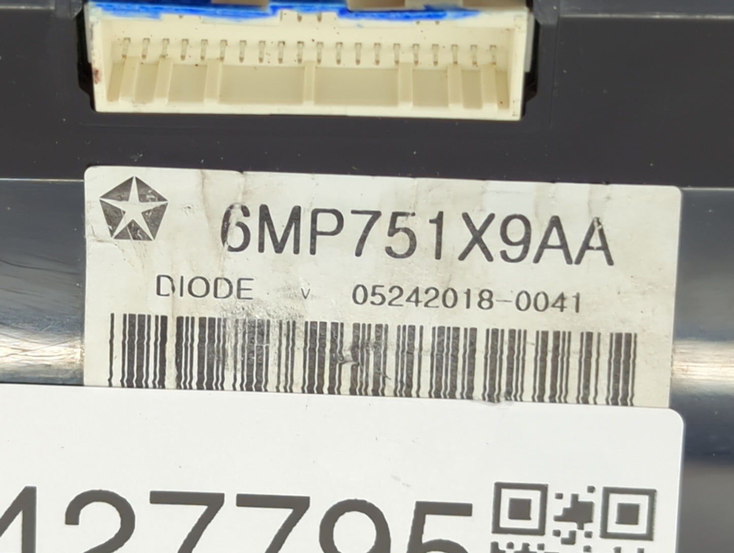 2018-2020 Dodge Journey Climate Control Module Temperature AC/Heater Replacement P/N:6MP751X9AA Fits Fits 2018 2019 2020 OEM