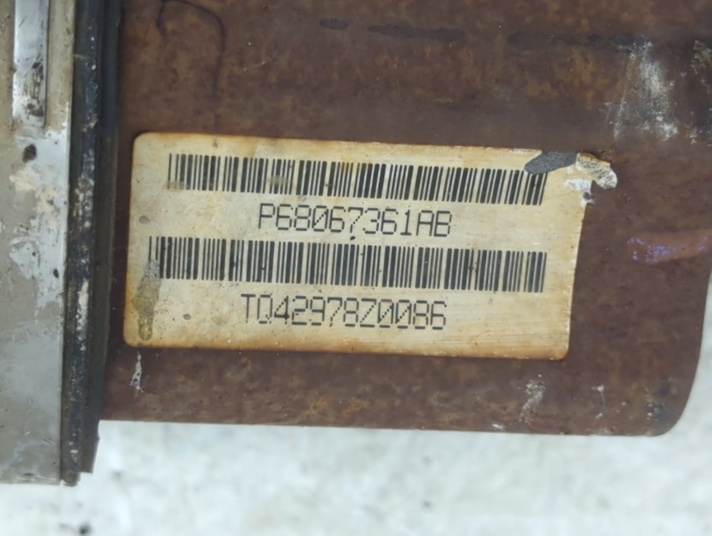 2009-2019 Dodge Journey Axle Shaft Front Driver Cv C/v - Oemusedautoparts1.com