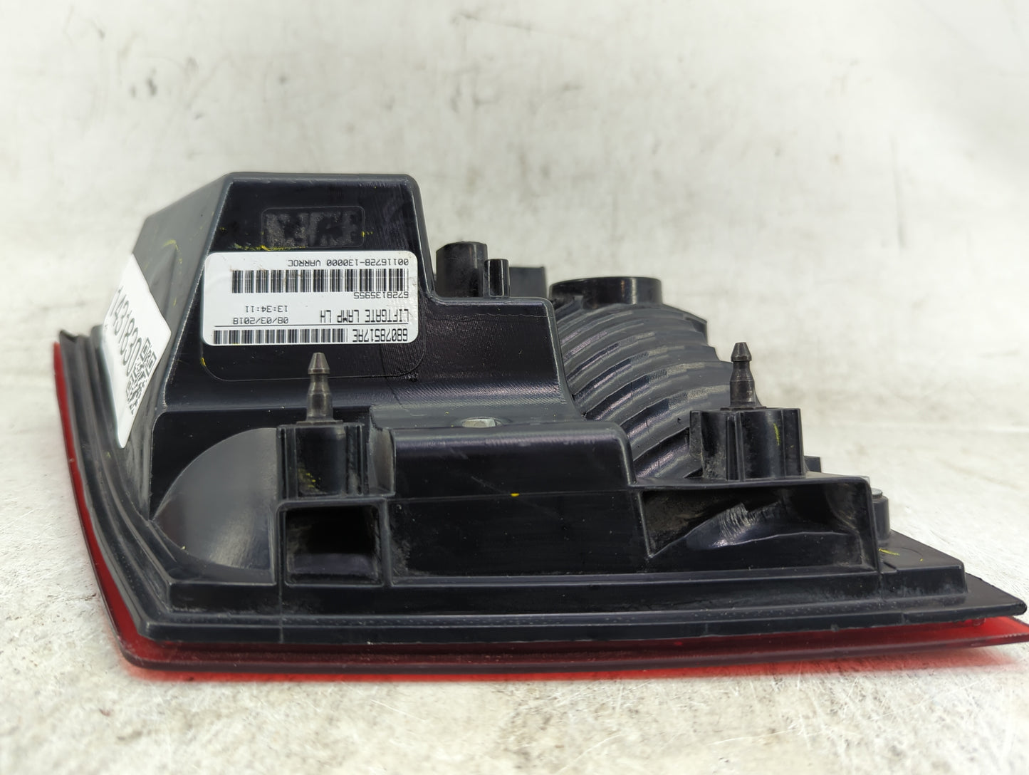 2018 Dodge Journey Tail Light Assembly Driver Left OEM P/N:29961E 00116721 Fits OEM Used Auto Parts - Oemusedautoparts1.com