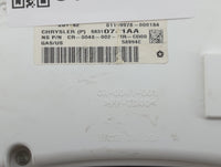 2018 Dodge Journey Instrument Cluster Speedometer Gauges P/N:68310781AA Fits OEM Used Auto Parts - Oemusedautoparts1.com