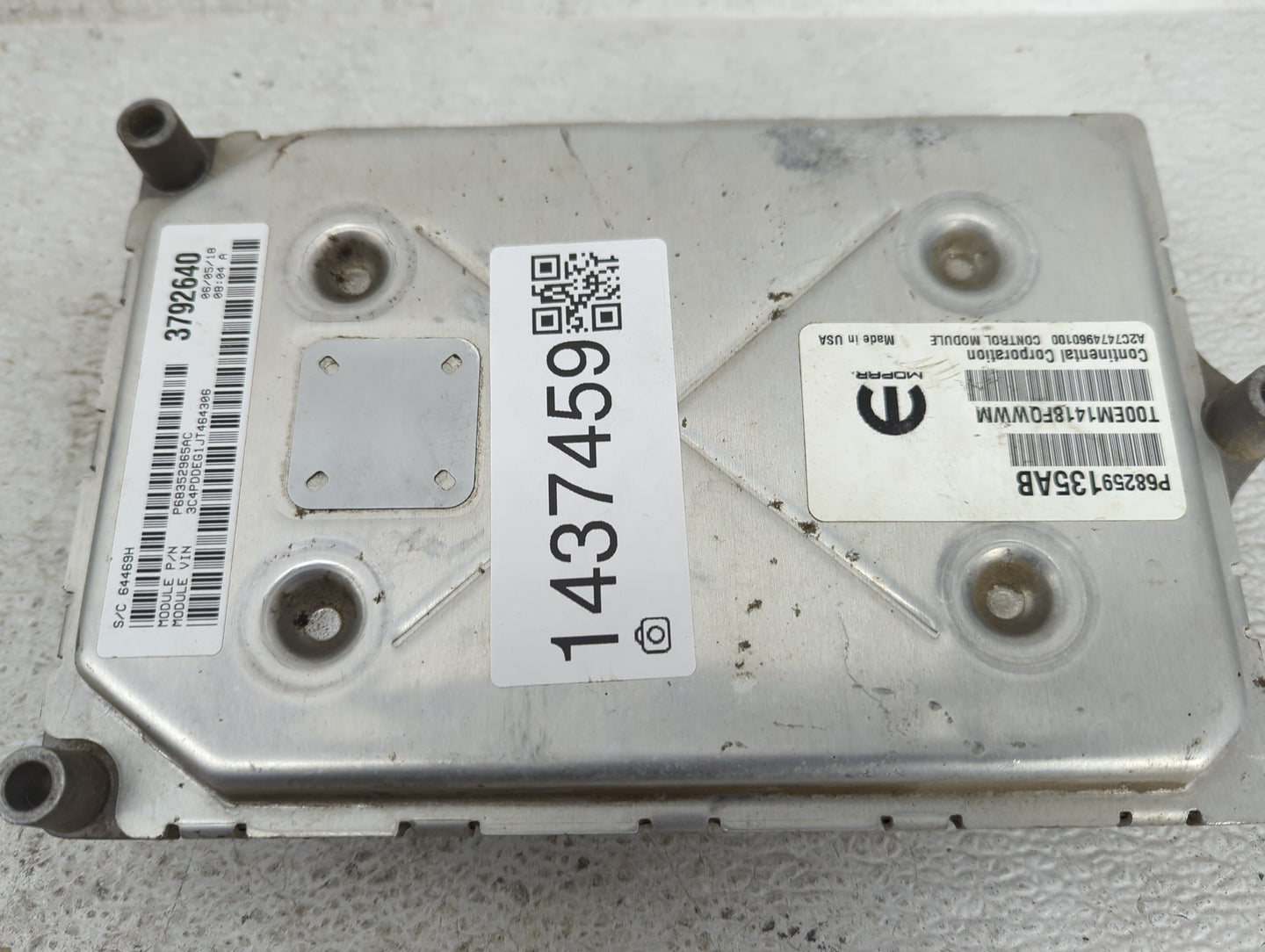 2016-2019 Dodge Journey PCM Engine Control Computer ECU ECM PCU OEM P/N:P68352985AC P68259135AB Fits Fits 2016 2017 2018 201