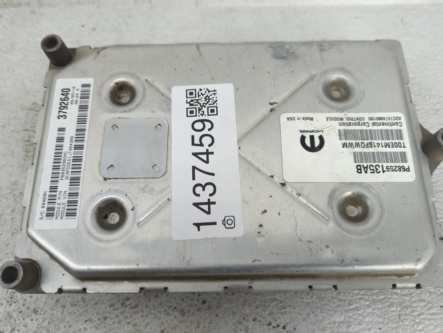 2016-2019 Dodge Journey PCM Engine Control Computer ECU ECM PCU OEM P/N:P68352985AC P68259135AB Fits Fits 2016 2017 2018 201