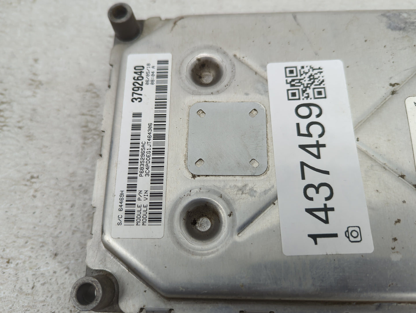 2016-2019 Dodge Journey PCM Engine Control Computer ECU ECM PCU OEM P/N:P68352985AC P68259135AB Fits Fits 2016 2017 2018 201