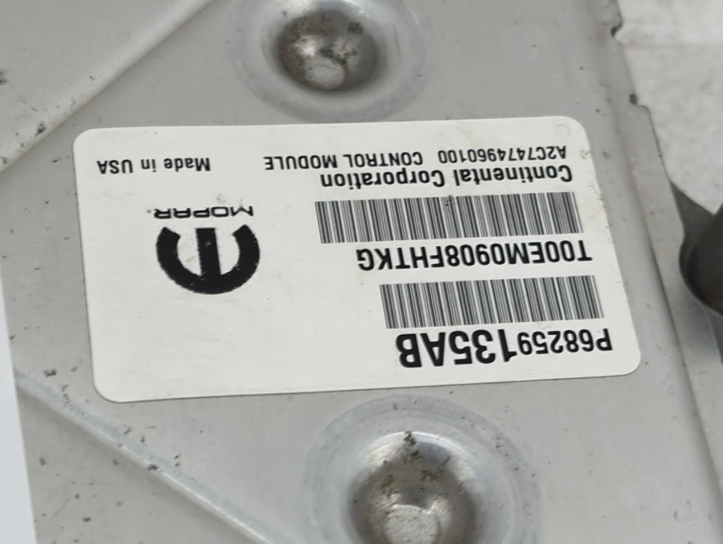 2016-2019 Dodge Journey PCM Engine Control Computer ECU ECM PCU OEM P/N:P68352965AB T00EM0908FHTKG Fits Fits 2016 2017 2018 
