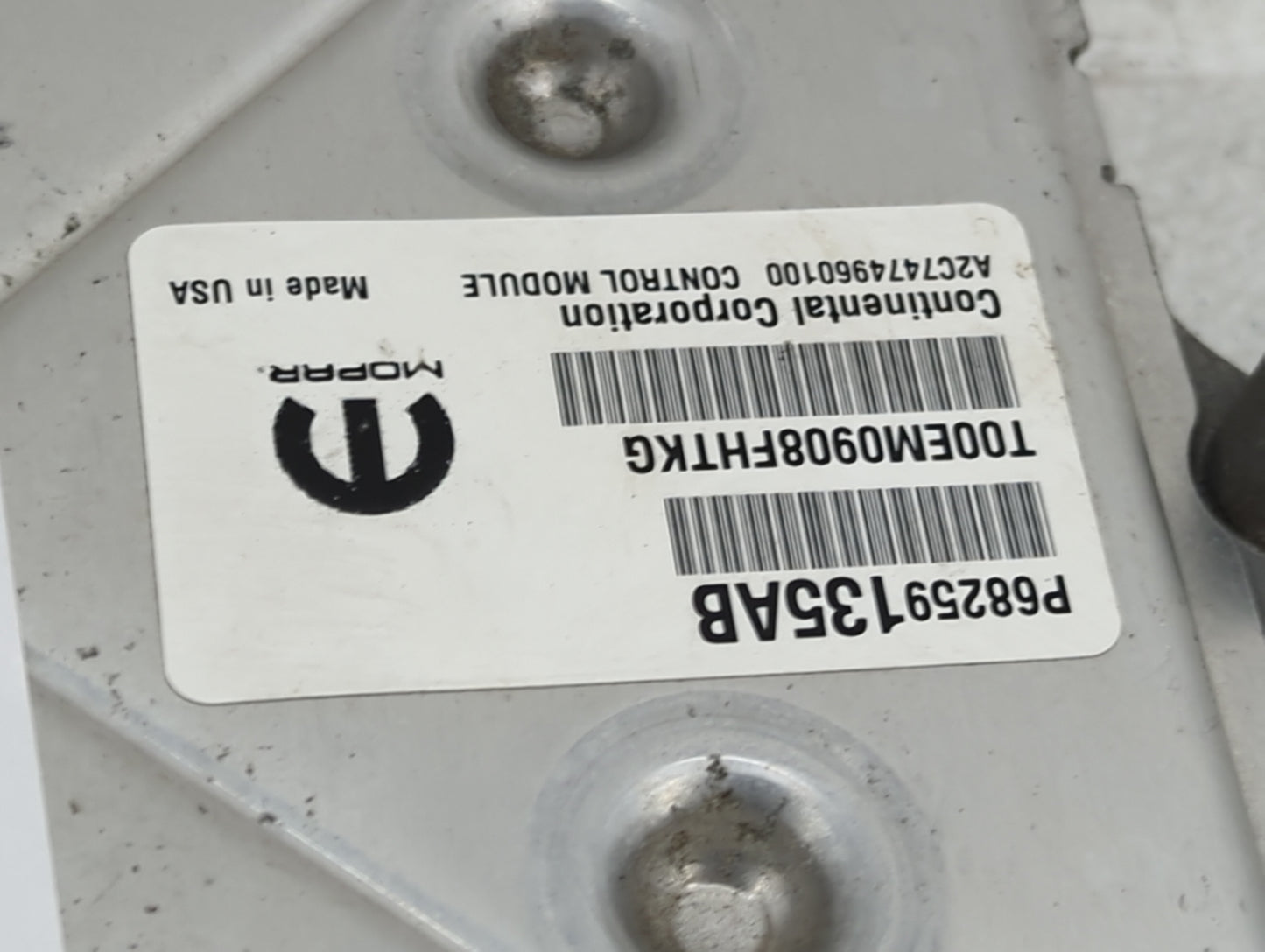 2016-2019 Dodge Journey PCM Engine Control Computer ECU ECM PCU OEM P/N:P68352965AB T00EM0908FHTKG Fits Fits 2016 2017 2018 