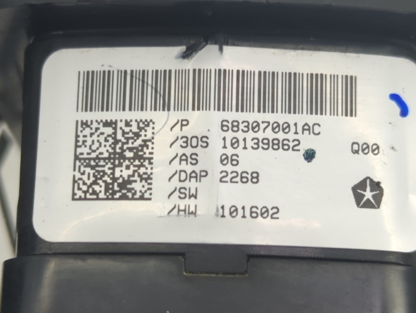 2018-2020 Dodge Journey Master Power Window Switch Replacement Driver Side Left P/N:68307001AC Fits Fits 2018 2019 2020 OEM 