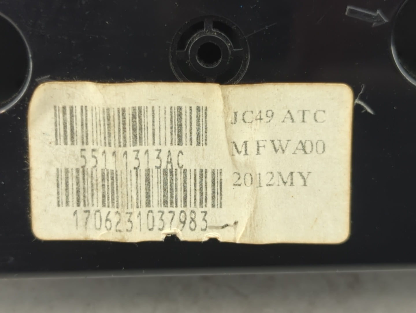 2011-2020 Dodge Journey Climate Control Module Temperature AC/Heater Replacement P/N:55111313AC JC49 Fits OEM Used Auto Part