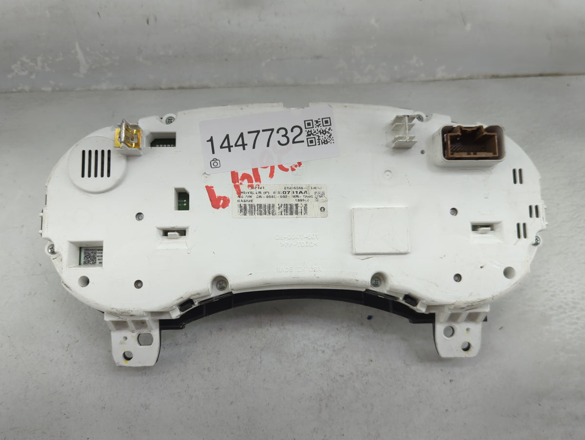 2017 Dodge Journey Instrument Cluster Speedometer Gauges Miles: Fits OEM Used Auto Parts - Oemusedautoparts1.com