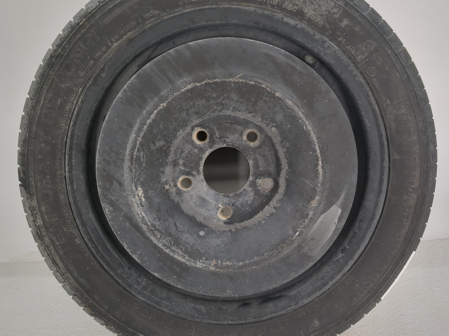 2009-2020 Dodge Journey Spare Donut Tire Wheel Rim Oem 1455290 - Oemusedautoparts1.com