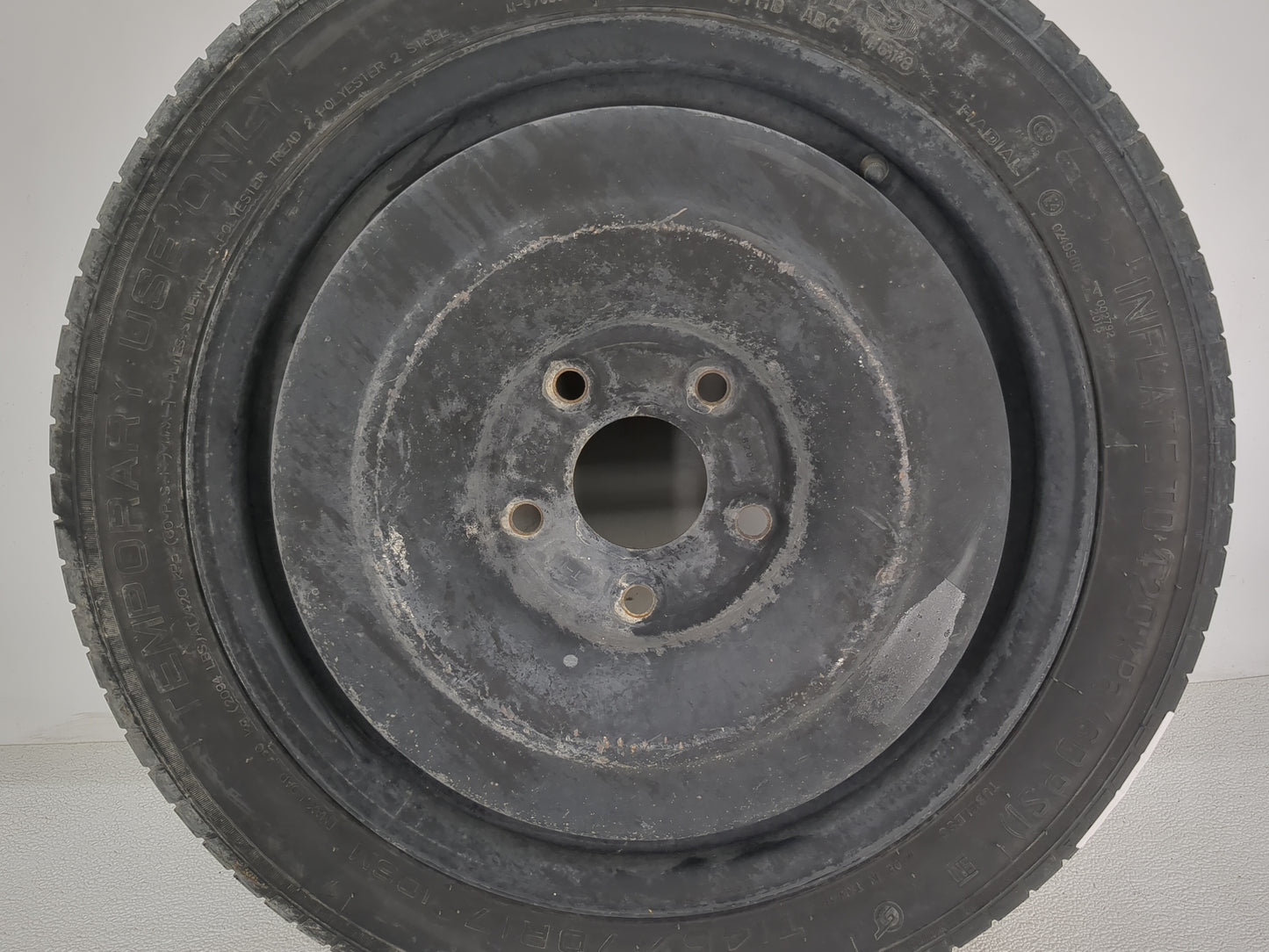 2009-2020 Dodge Journey Spare Donut Tire Wheel Rim Oem 1455290 - Oemusedautoparts1.com