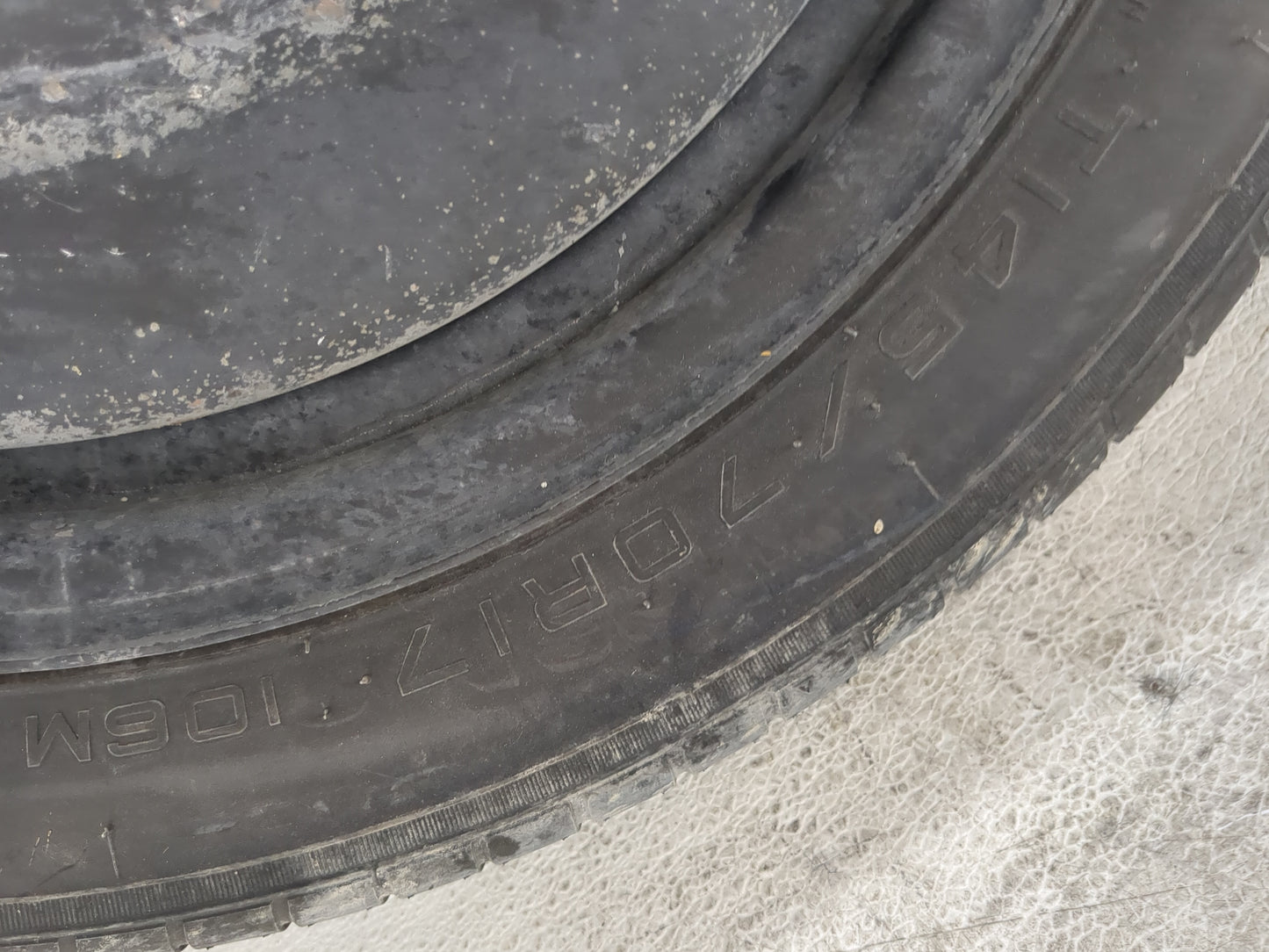 2009-2020 Dodge Journey Spare Donut Tire Wheel Rim Oem 1455290 - Oemusedautoparts1.com