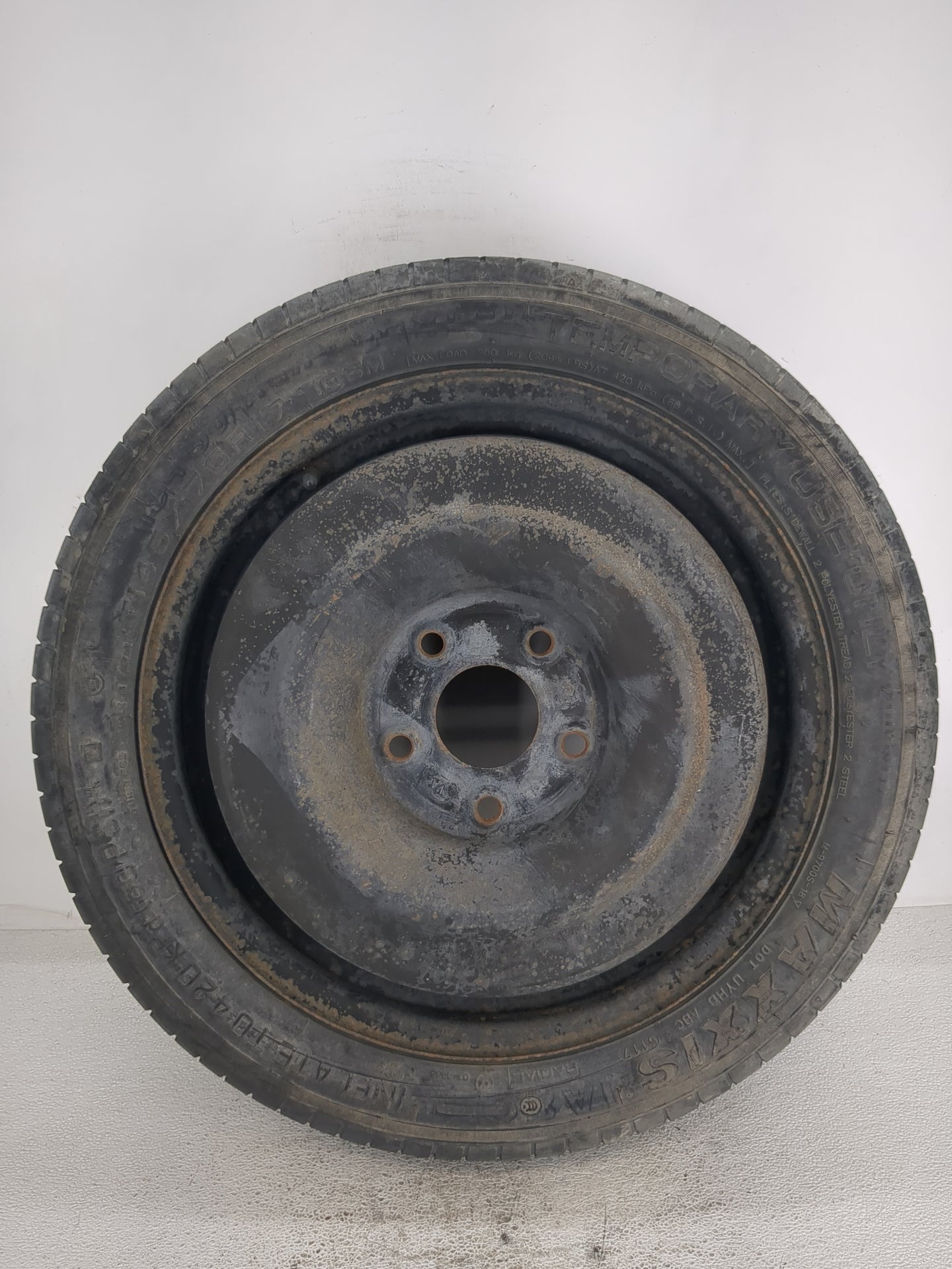 2009-2020 Dodge Journey Spare Donut Tire Wheel Rim Oem - Oemusedautoparts1.com