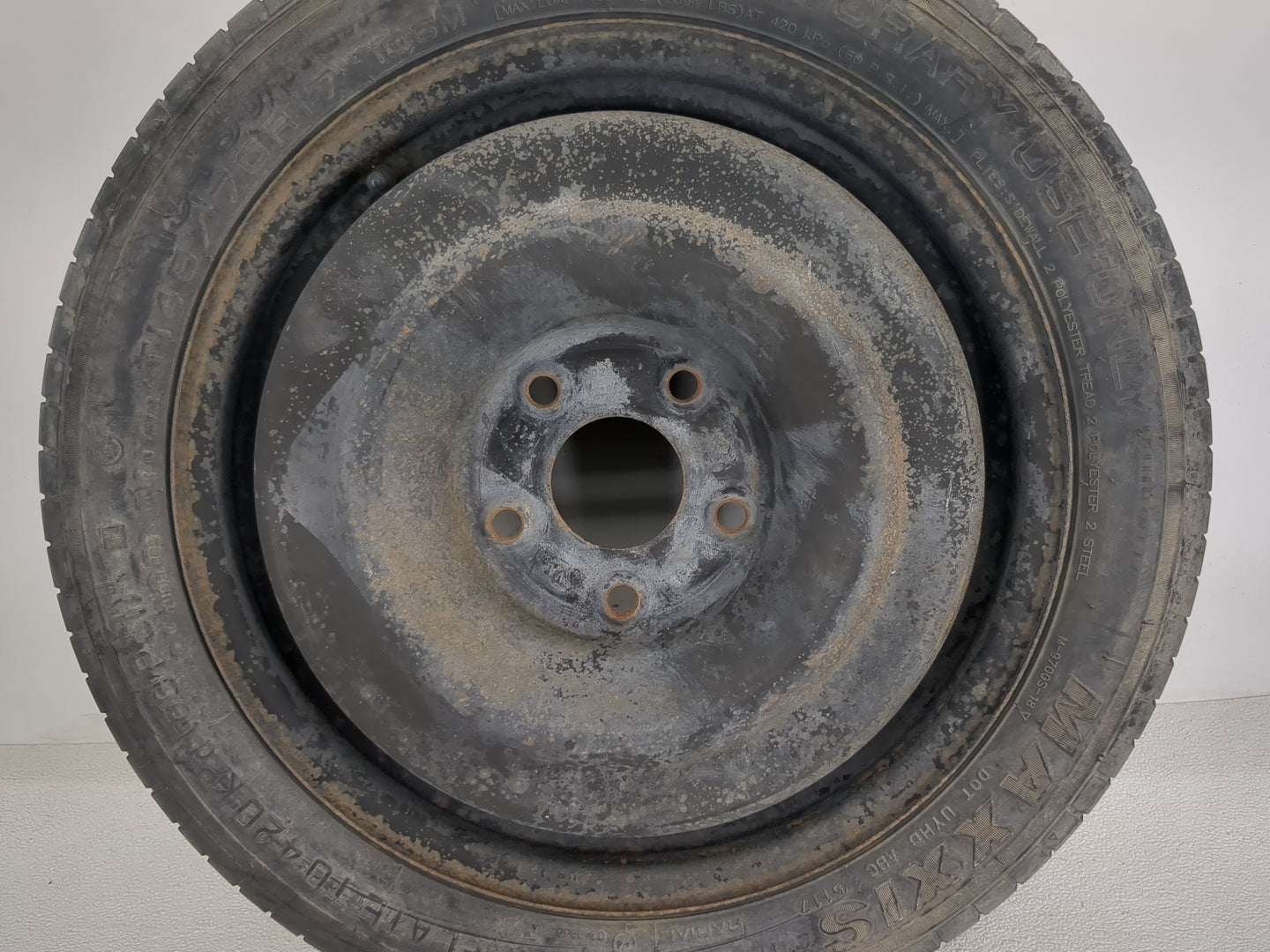 2009-2020 Dodge Journey Spare Donut Tire Wheel Rim Oem - Oemusedautoparts1.com
