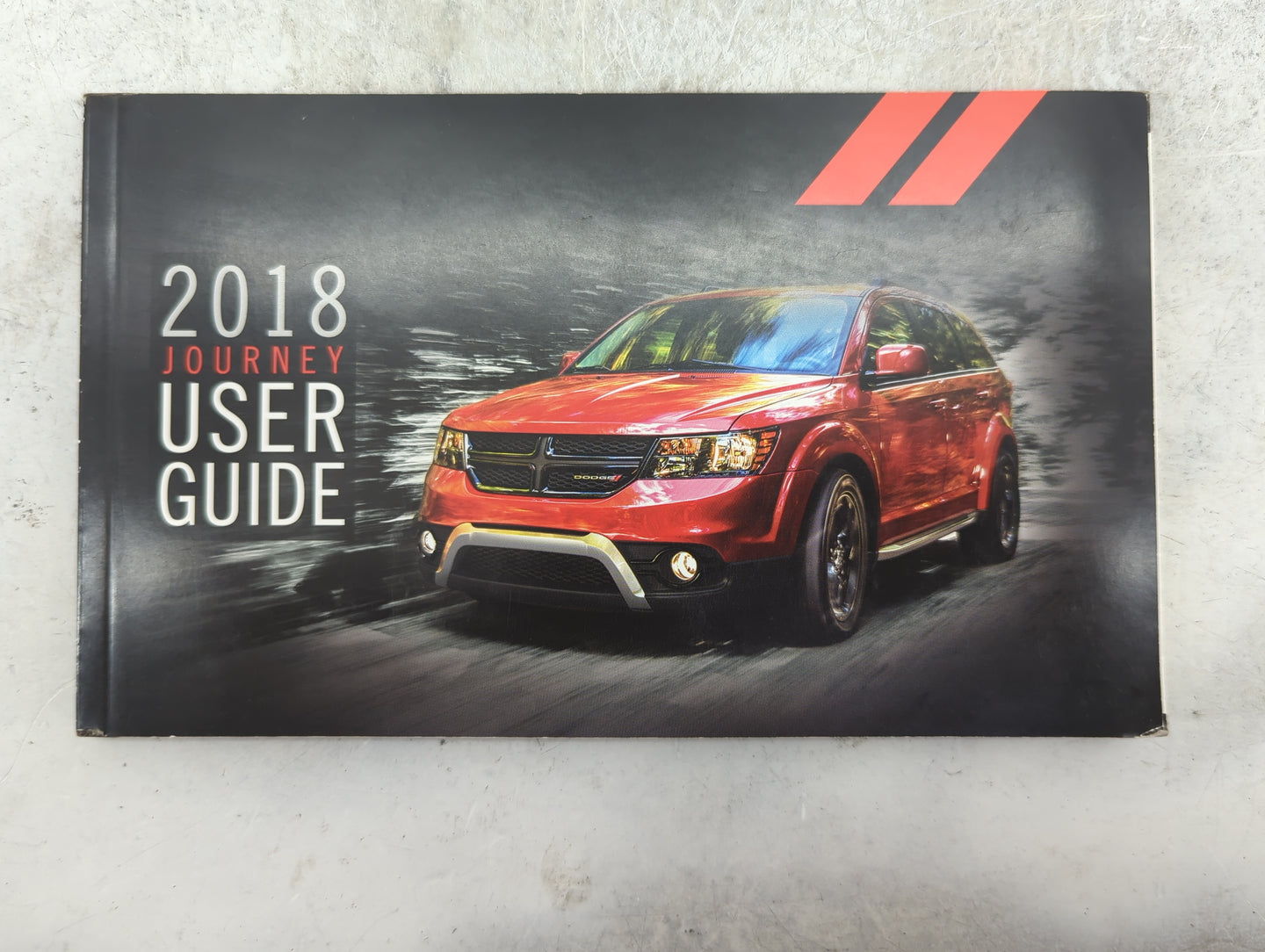 2018 Dodge Journey Owners Manual Book Guide P/N:18JC-926-AA 18JC-QRG-AA OEM Used Auto Parts - Oemusedautoparts1.com