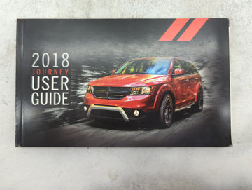 2018 Dodge Journey Owners Manual Book Guide P/N:18JC-926-AA 18JC-QRG-AA OEM Used Auto Parts - Oemusedautoparts1.com