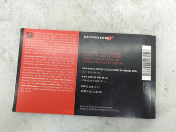 2018 Dodge Journey Owners Manual Book Guide P/N:18JC-926-AA 18JC-QRG-AA OEM Used Auto Parts - Oemusedautoparts1.com