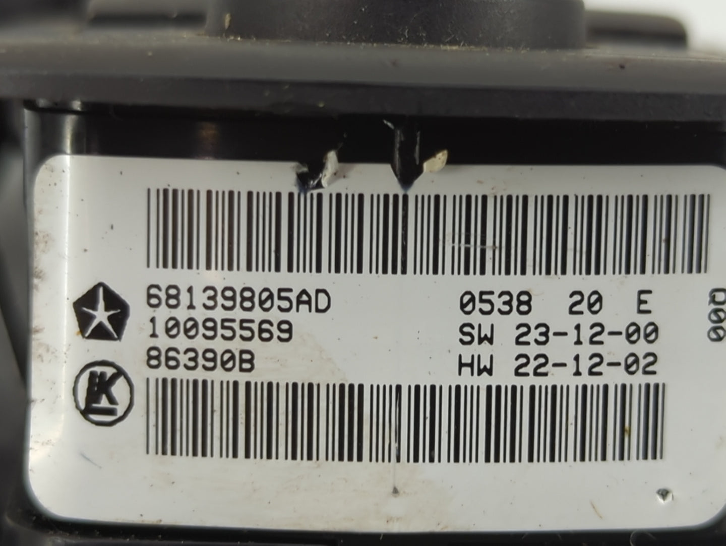 2011-2019 Dodge Journey Master Power Window Switch Replacement Driver Side Left P/N:68139805AD 10095569 Fits OEM Used Auto P