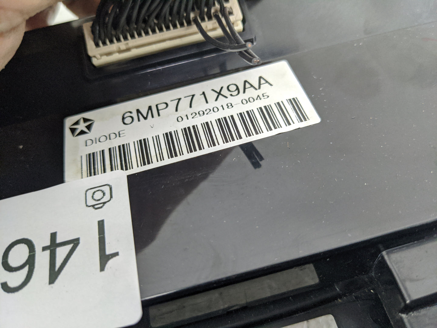 2018-2020 Dodge Journey Climate Control Module Temperature AC/Heater Replacement P/N:6MP771X9AA Fits Fits 2018 2019 2020 OEM