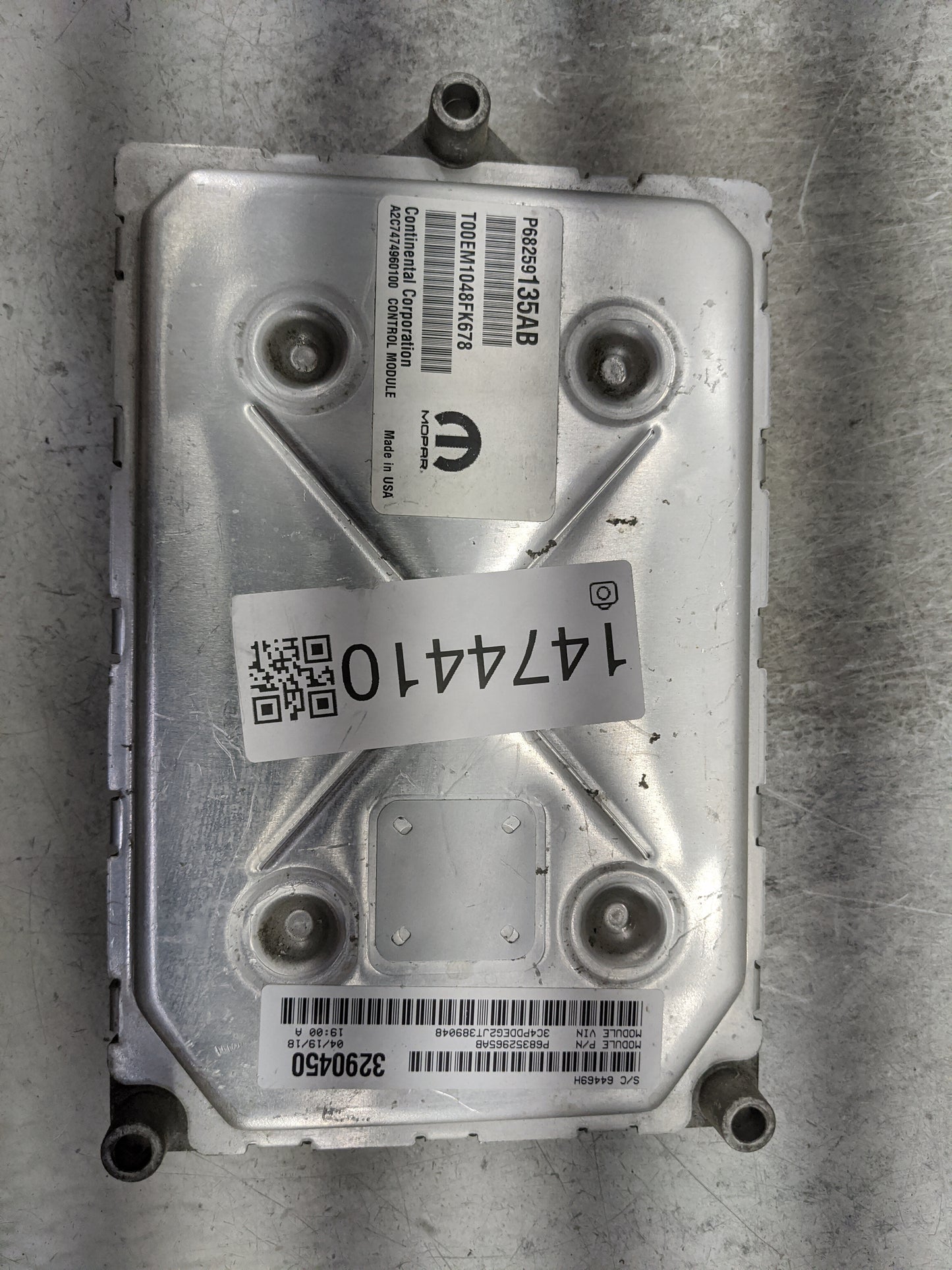 2016-2019 Dodge Journey PCM Engine Control Computer ECU ECM PCU OEM P/N:P68259135AB T00EM1048FK678 Fits Fits 2016 2017 2018 