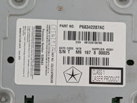 2018-2020 Dodge Journey Radio AM FM Cd Player Receiver Replacement P/N:P68342287AC CQ-CC47N0GXB, 028643 Fits Fits 2018 2019 