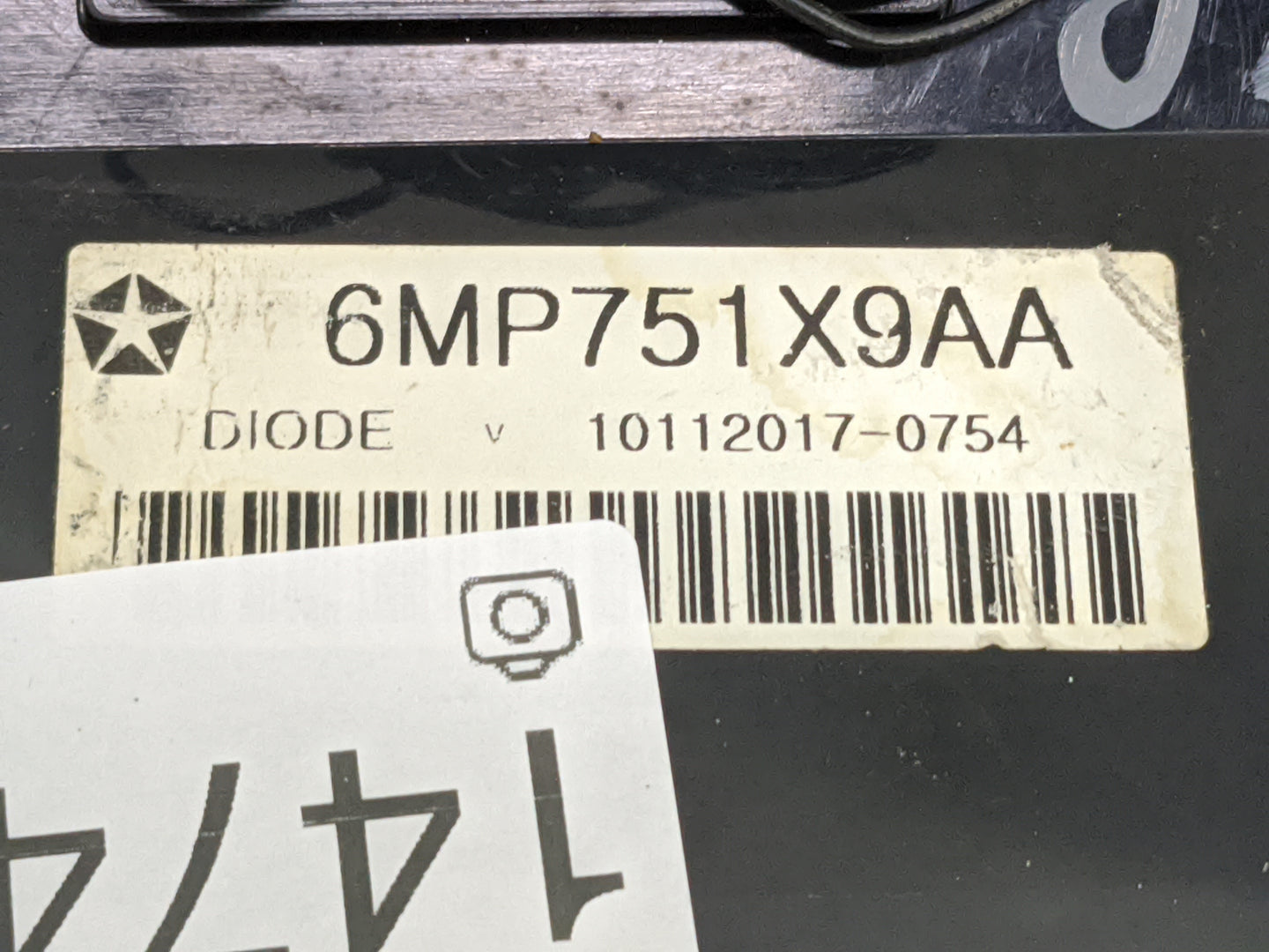 2018-2020 Dodge Journey Climate Control Module Temperature AC/Heater Replacement P/N:6MP751X9AA Fits Fits 2018 2019 2020 OEM