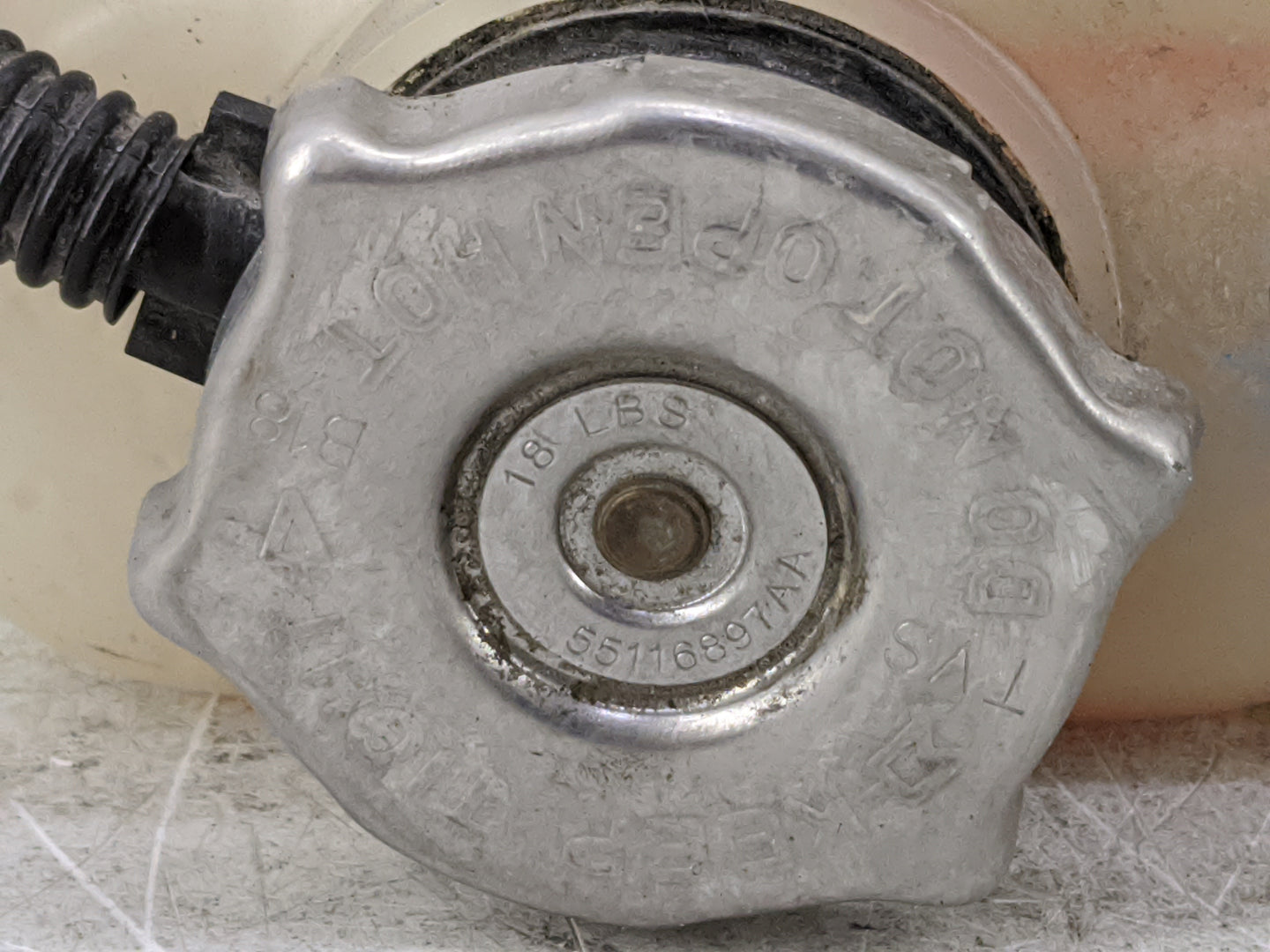 2009-2019 Dodge Journey Radiator Coolant Overflow Expansion Tank Bottle 1477046 - Oemusedautoparts1.com