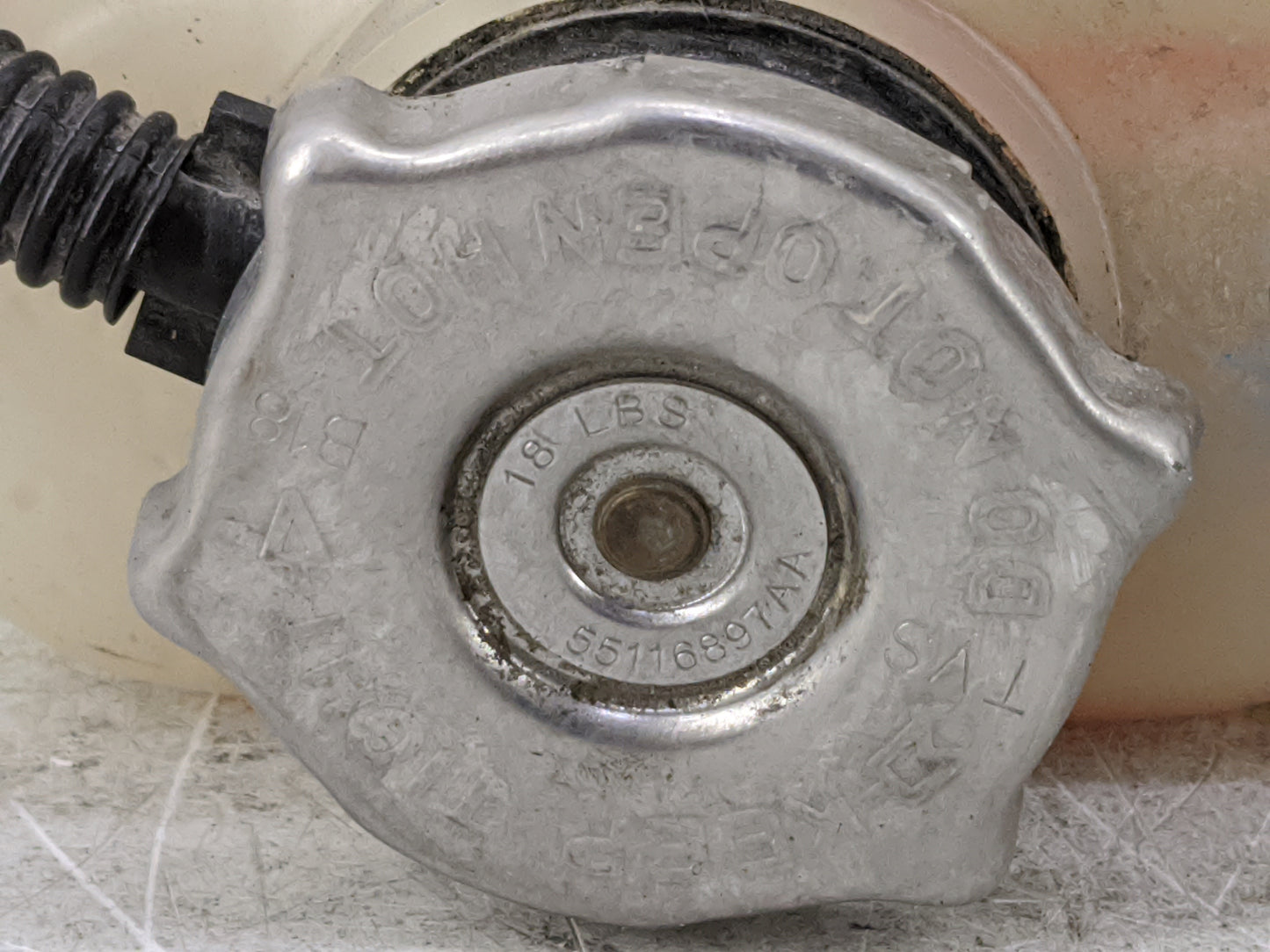 2009-2019 Dodge Journey Radiator Coolant Overflow Expansion Tank Bottle 1477046 - Oemusedautoparts1.com