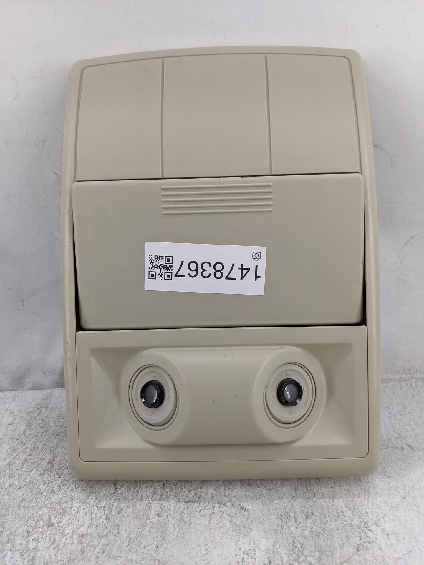 2018 Dodge Journey Overhead Roof Console Tan - Oemusedautoparts1.com