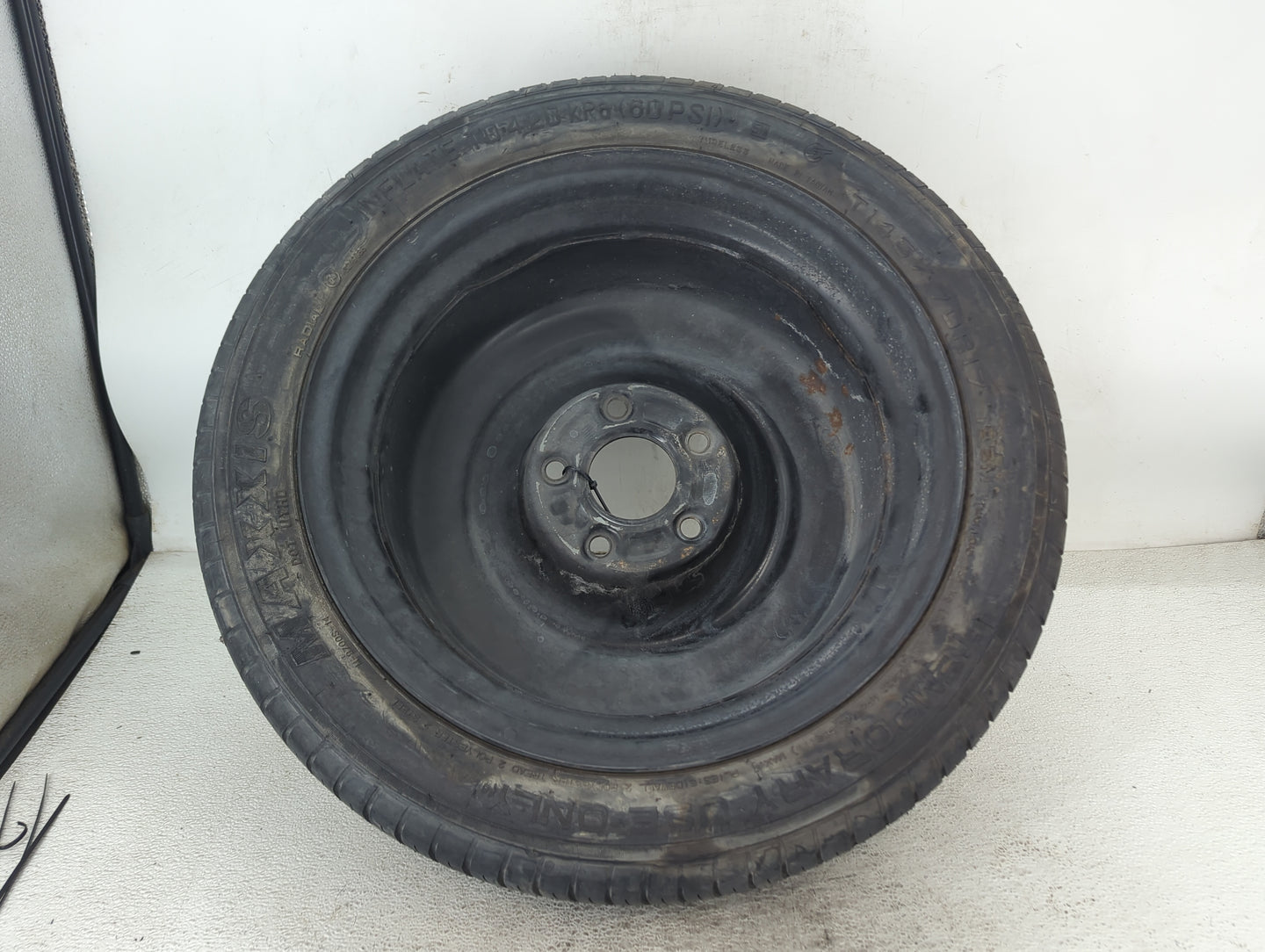 2009-2020 Dodge Journey Spare Donut Tire Wheel Rim Oem 1486947 - Oemusedautoparts1.com