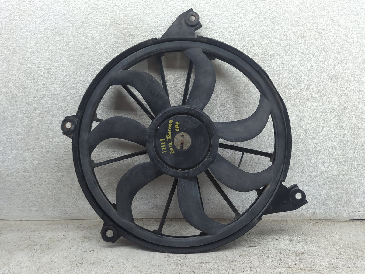 2009-2020 Dodge Journey Electric Radiator Cooling Fan Motor Assembly P/N:Y11478ECM950 Fits OEM Used Auto Parts - Oemusedauto