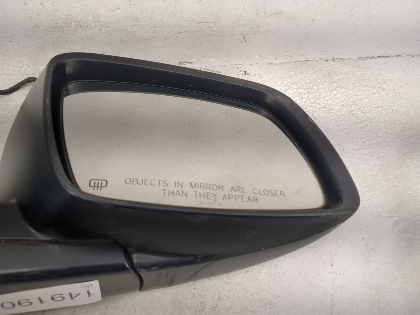 2018 Dodge Journey Passenger Right Side View Manual Door Mirror Black - Oemusedautoparts1.com