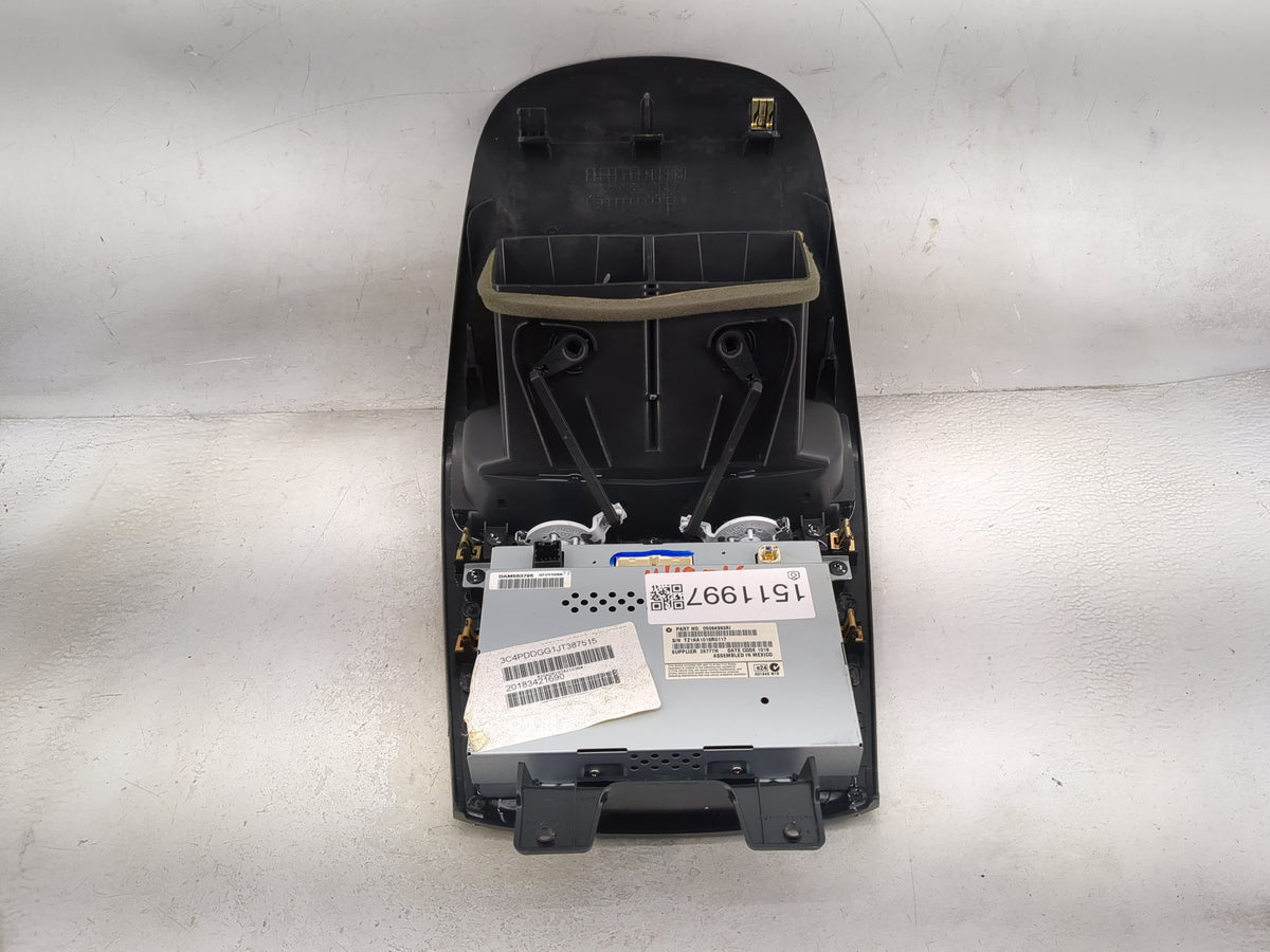 2018 Dodge Journey Information Radio Display Screen 1511997 - Oemusedautoparts1.com